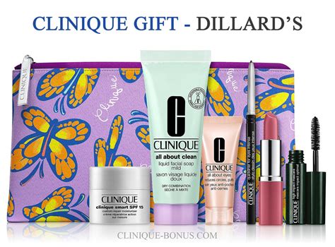 dillard's makeup gift with purchase